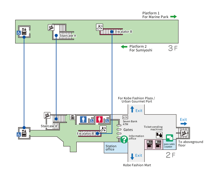 Island Center (Fashion Mart Mae)  [R05] Floor Plan / Facilities